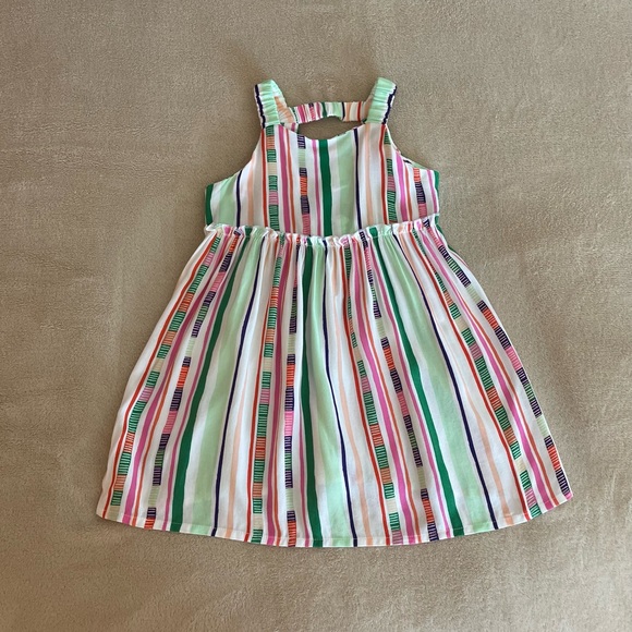Crazy 8 A-Line Multicolor Baby Dress - Size 18-24 Months - Picture 5 of 11